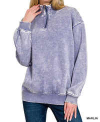 Zenana - Women's Cozy Oversized Sweatshirt