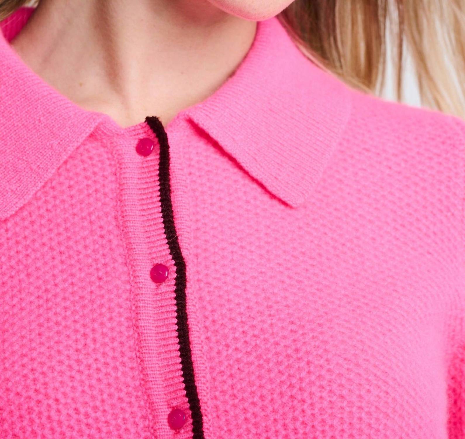 Lisa Todd - Honeycomb Cashmere Cardigan