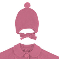 Mayoral - Girls Knit Coat And Hat Set
