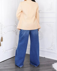 Surelymine - Classic Lightweight Open Blazer