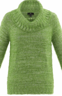 Marble - Women's Cowl Neck Cozy Sweater