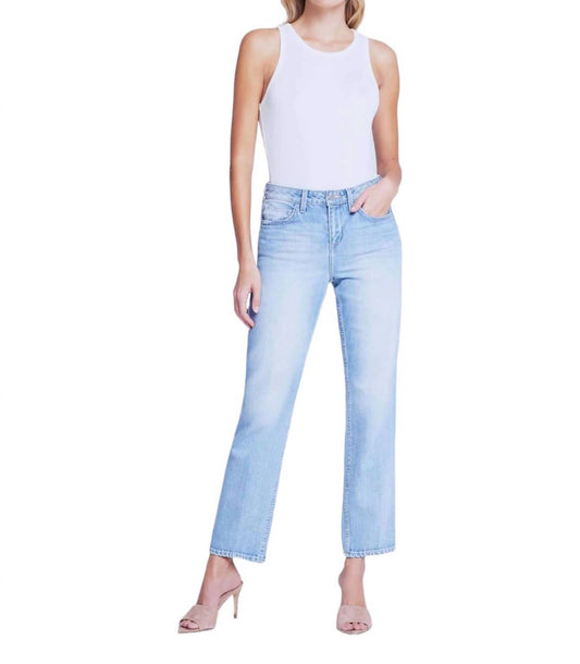 L'Agence - MARJORIE SLOUCH SLIM STRAIGHT JEANS