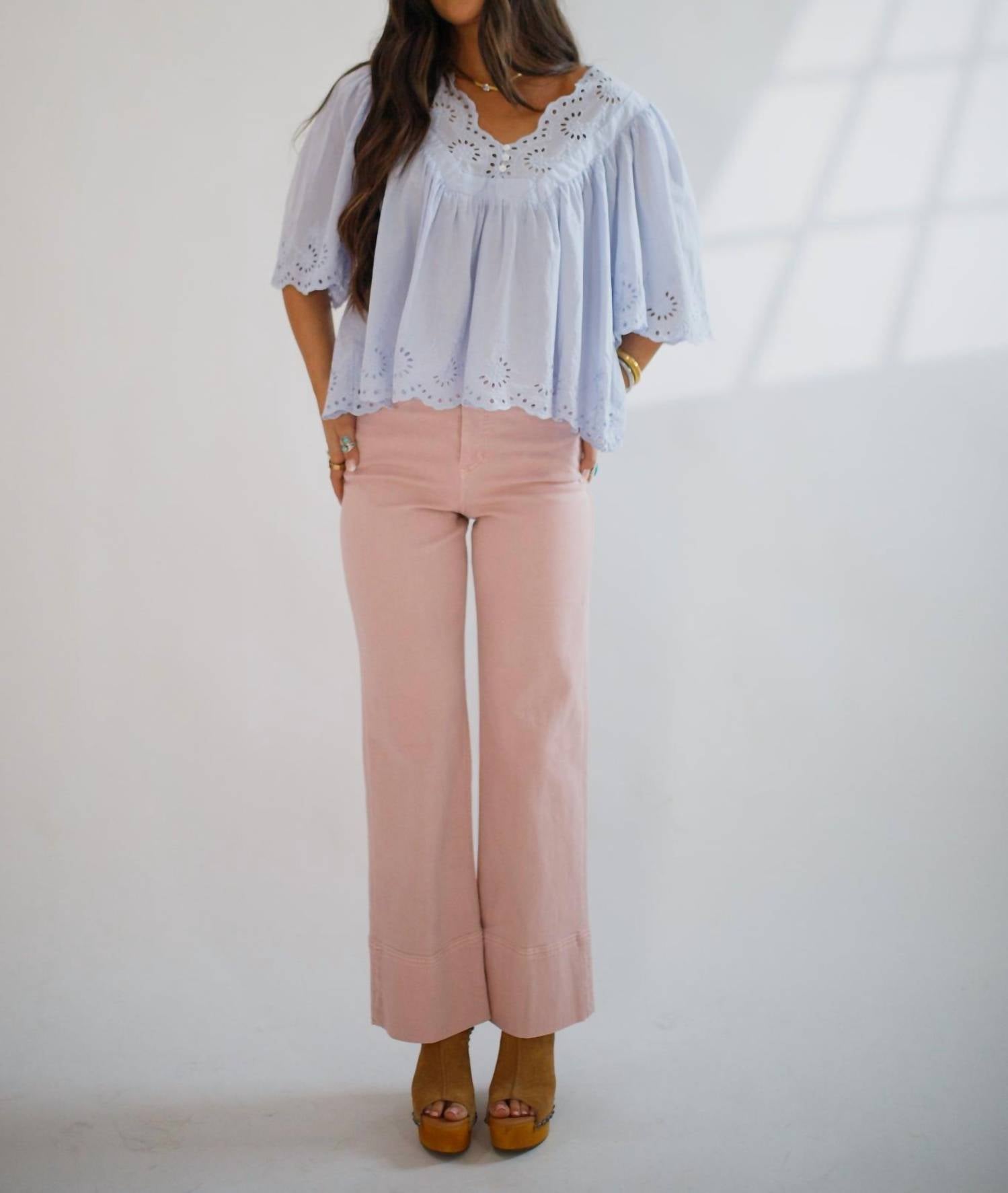 Dear John Denim - Lania Eyelet Blouse
