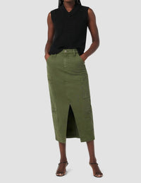 Hudson - Reconstructed Skirt with Cargo Welt Pockets