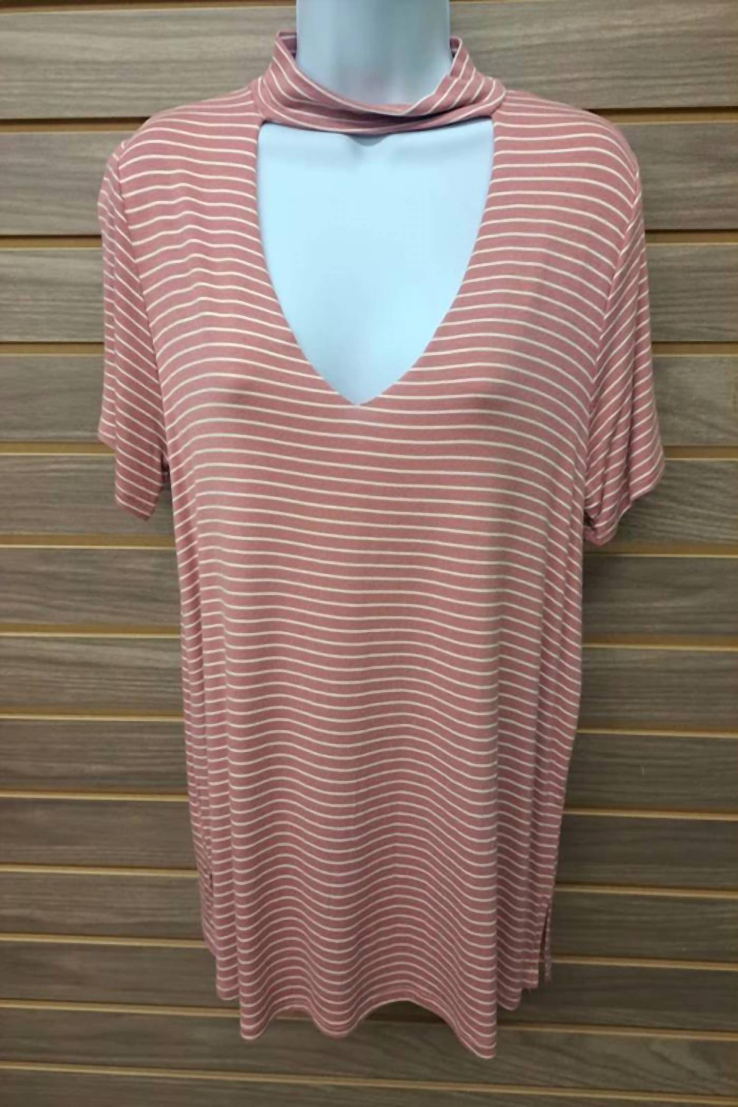 Jodifl - Women's Striped Short Sleeve