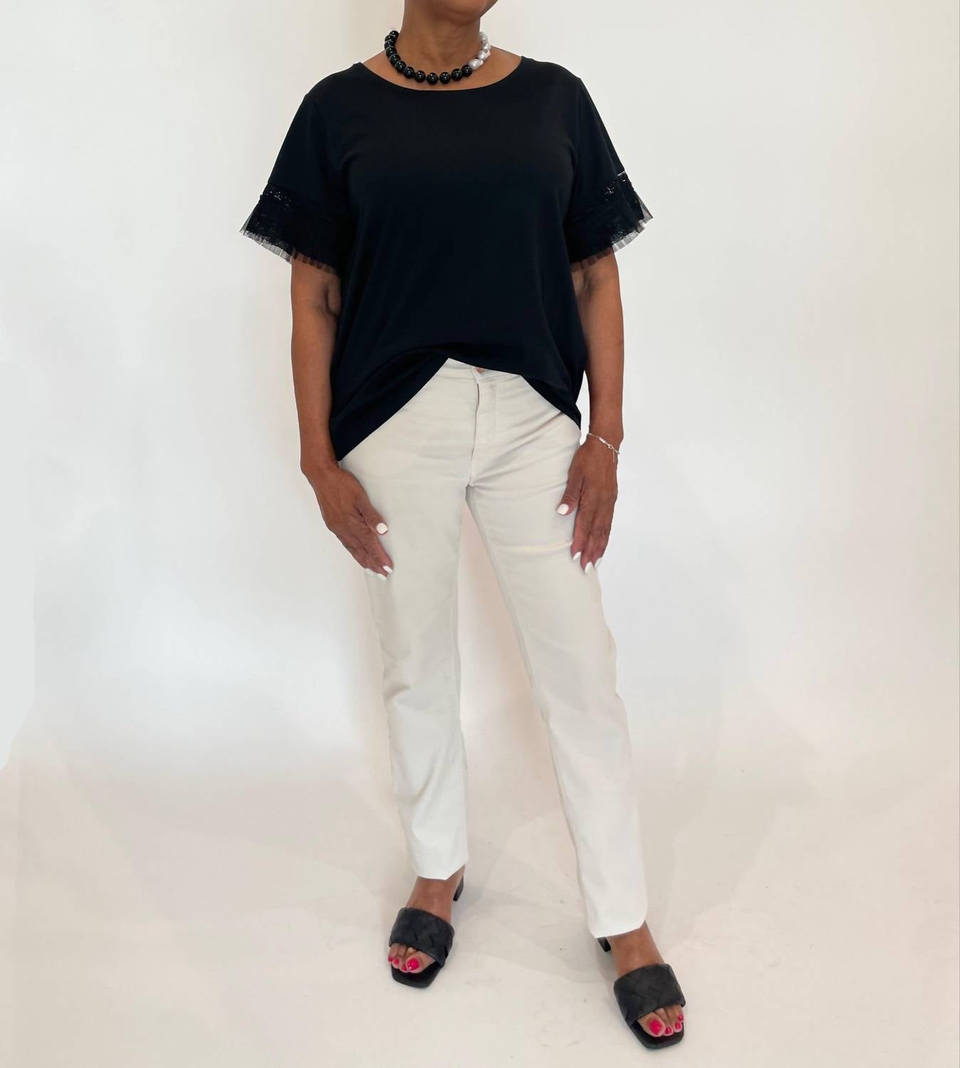 Leo Ugo - Crewneck Lace Tee