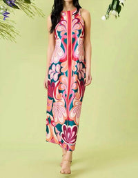 Donna Morgan - Women's Mod Print Maxi Dress
