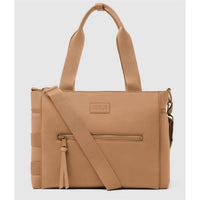 Dagne Dover - Women's Wade Neoprene Diaper Tote Bag - bags - brown - handbags