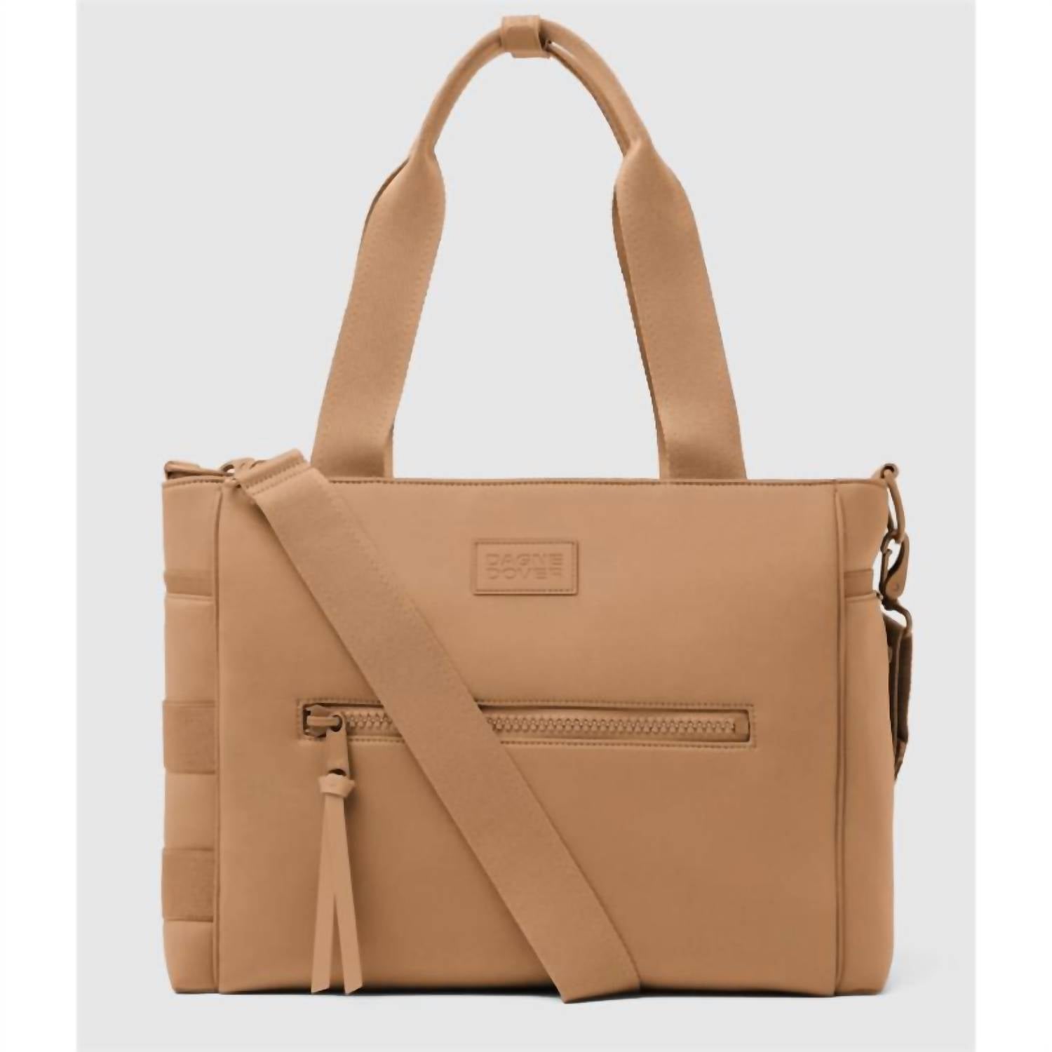 Dagne Dover - Women's Wade Neoprene Diaper Tote Bag - bags - brown - handbags