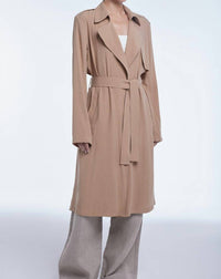 Dāl The Label - Flowy Lapel Trench Coat