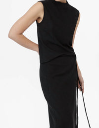 Dāl The Label - Rib Knit Wrap Skirt