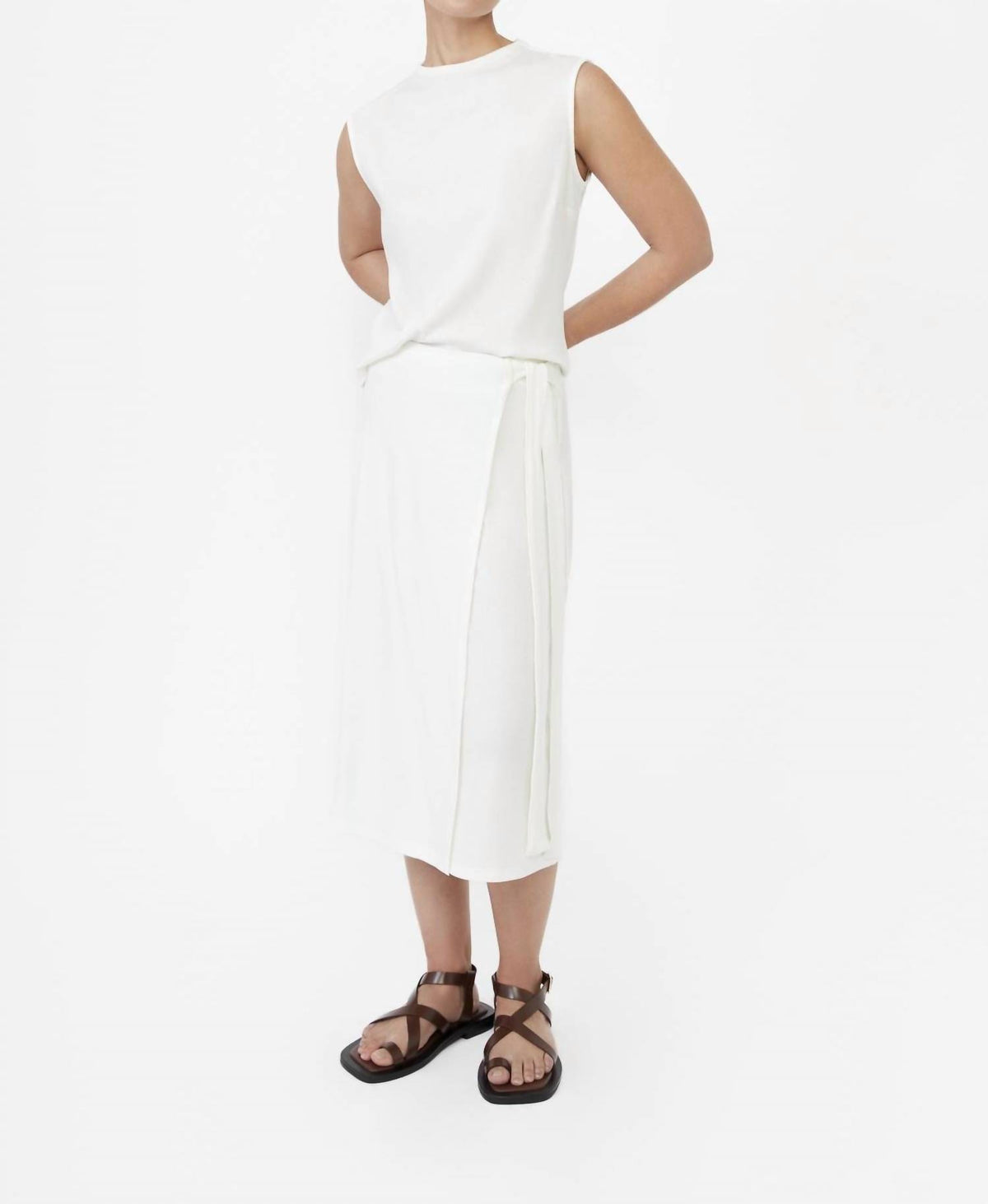 Dāl The Label - Rib Knit Wrap Skirt
