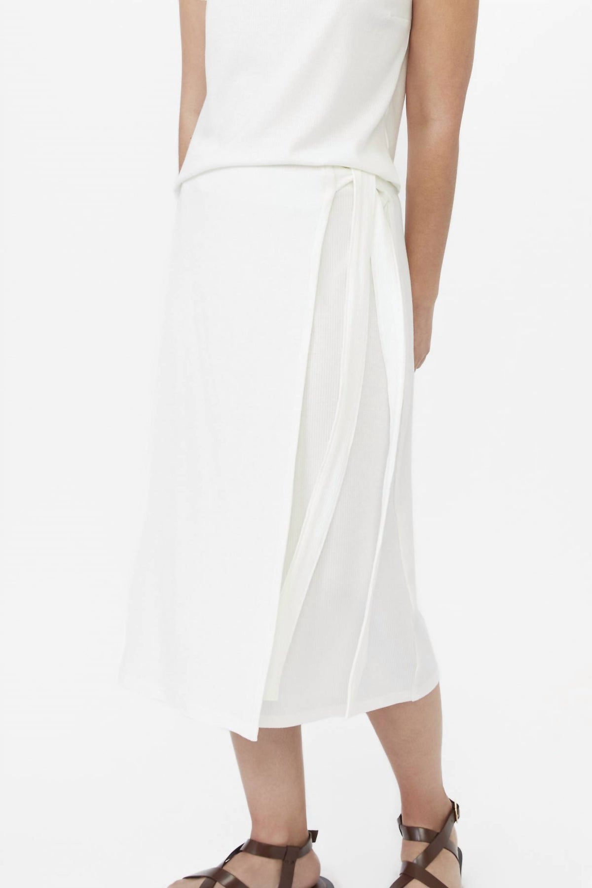 Dāl The Label - Rib Knit Wrap Skirt