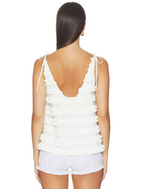 Damson Madder - Leli Ruffle Cami Top