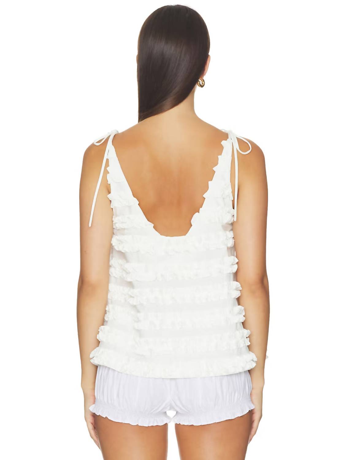 Damson Madder - Leli Ruffle Cami Top