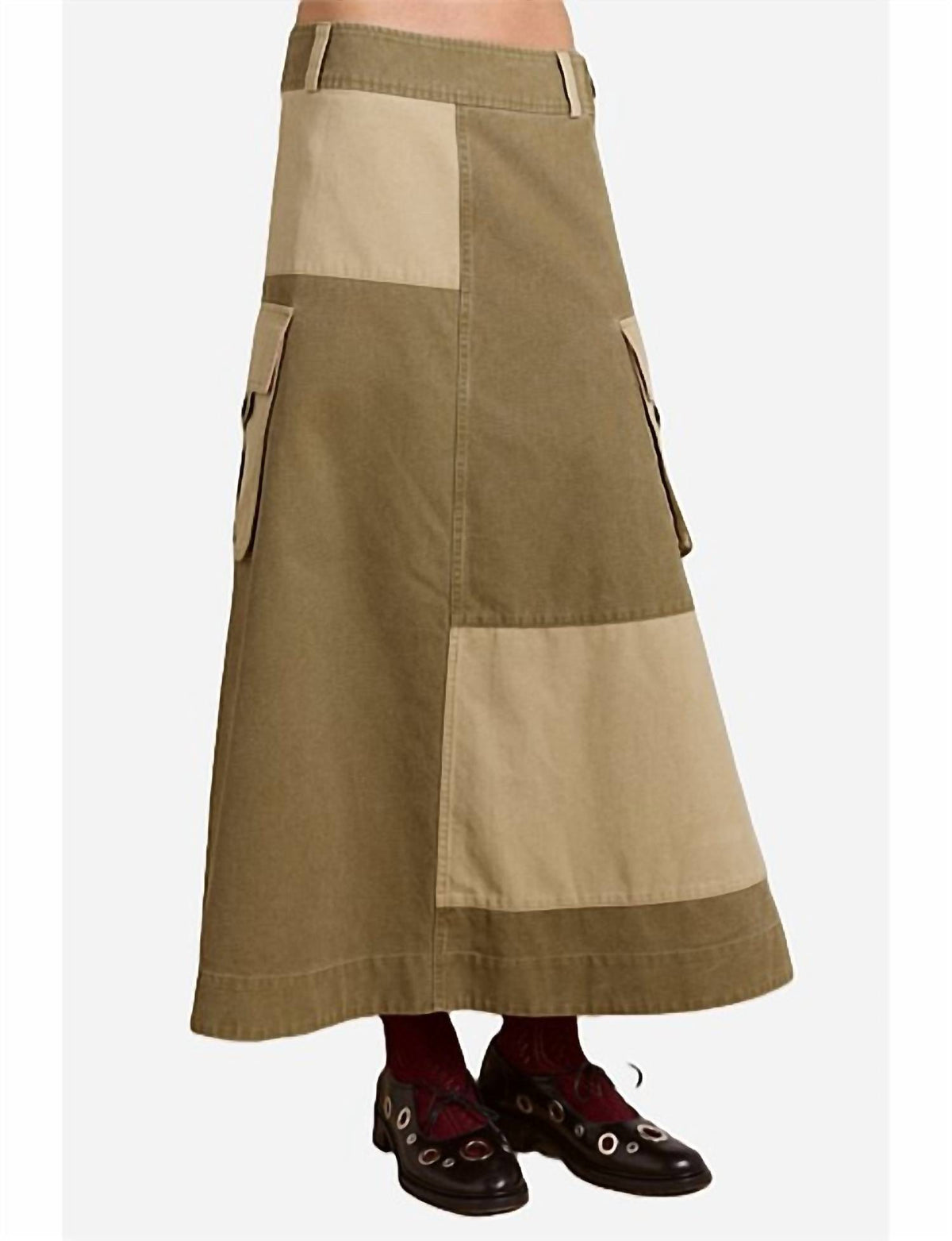 Damson Madder - Marcelle Barn Midi Skirt