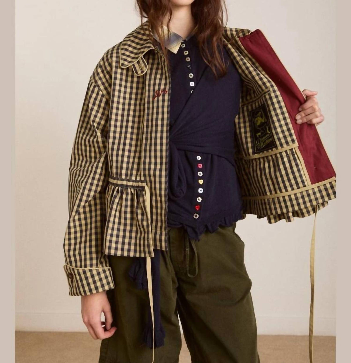 Damson Madder - Myrtle Trench Coat