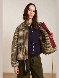 Damson Madder - Myrtle Trench Coat
