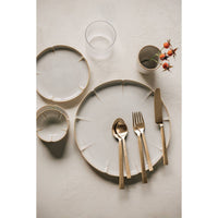 Danica Heirloom - Matte Edge Flatware - Set Of 5