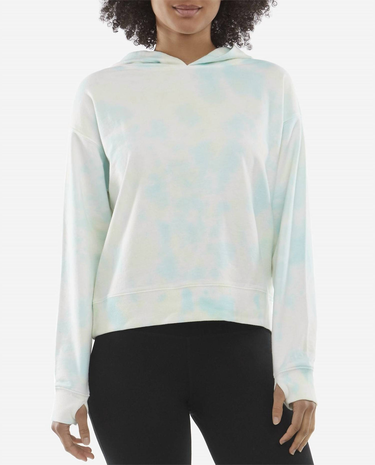 Danskin - Mottled Tie Dye Hoodie