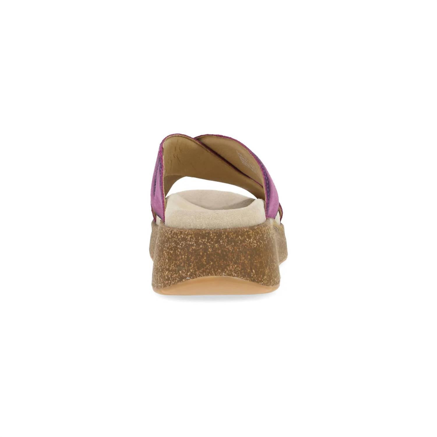 Dansko - Bridget Cork Platform Sandals - pink - sandals - shoes