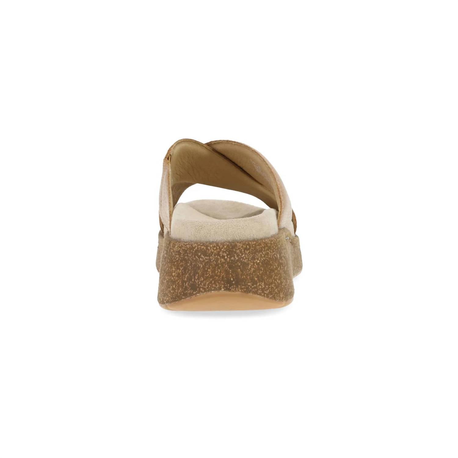 Dansko - Bridget Cork Platform Sandals - beige - sandals - shoes