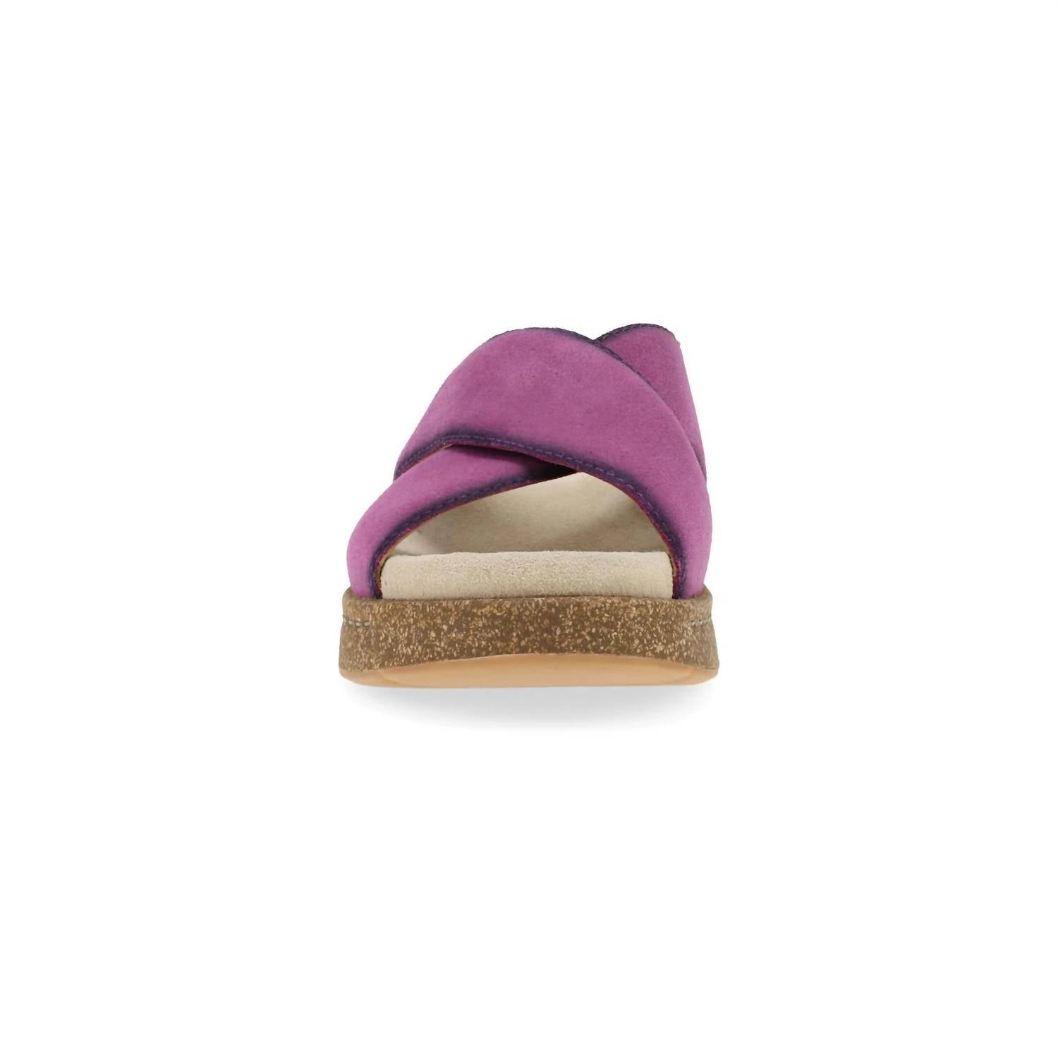Dansko - Bridget Cork Platform Sandals - pink - sandals - shoes