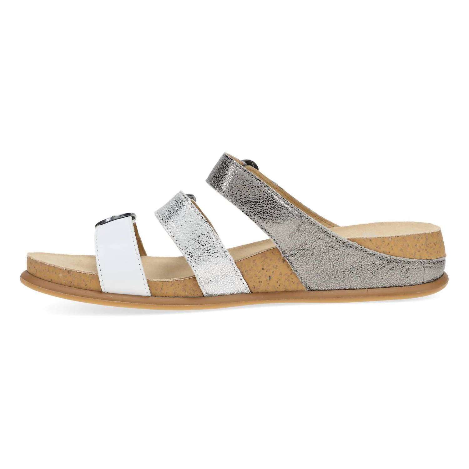 Dansko - Campbell Lightweight Sandals - sandals - shoes - silver