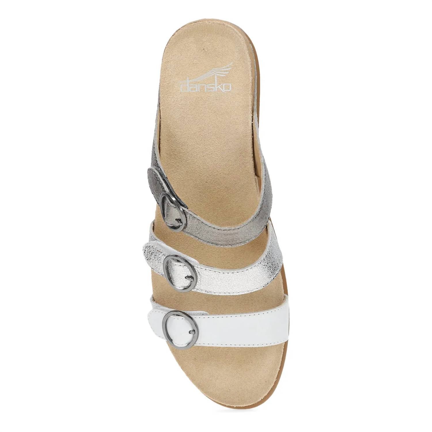 Dansko - Campbell Lightweight Sandals - sandals - shoes - silver