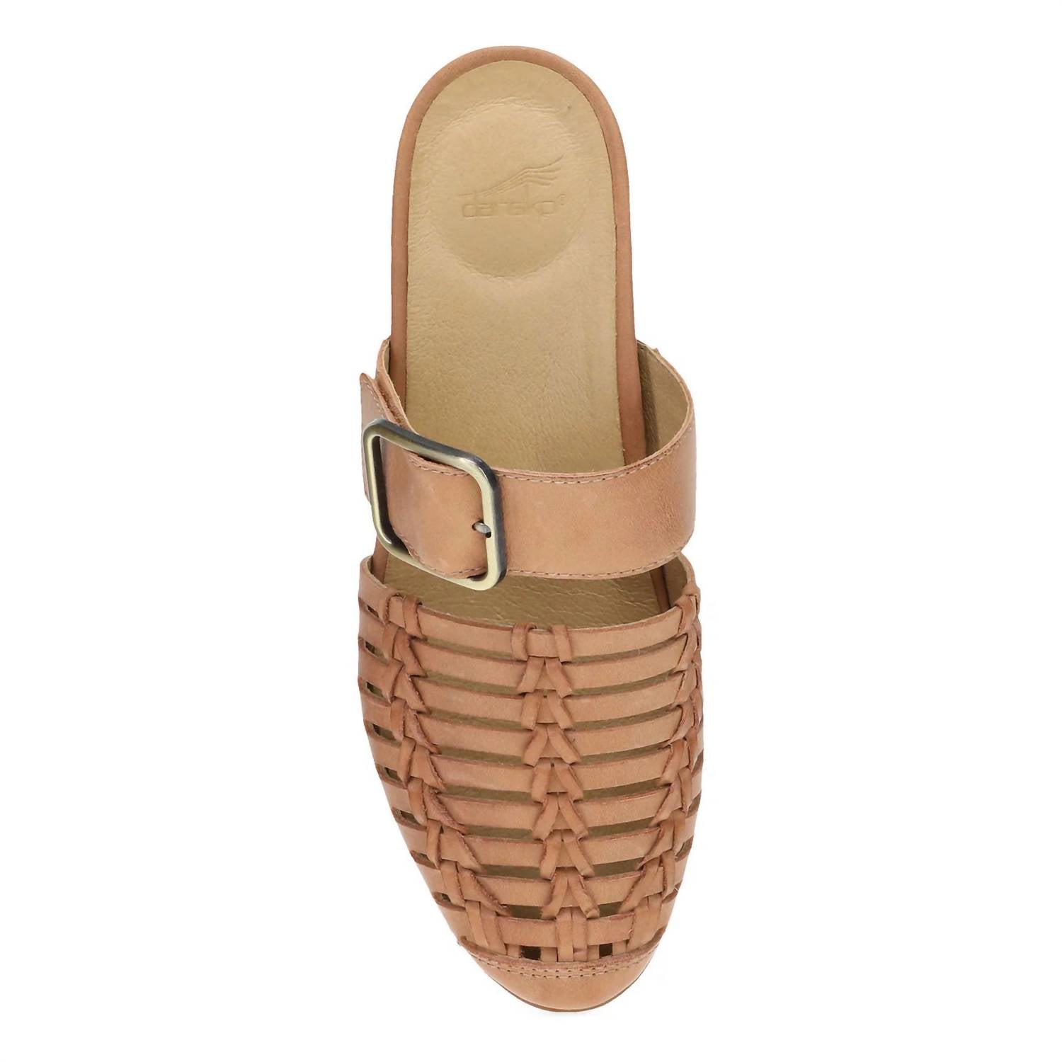 Dansko - Leilani Huarache Mules - beige - clogs - leather