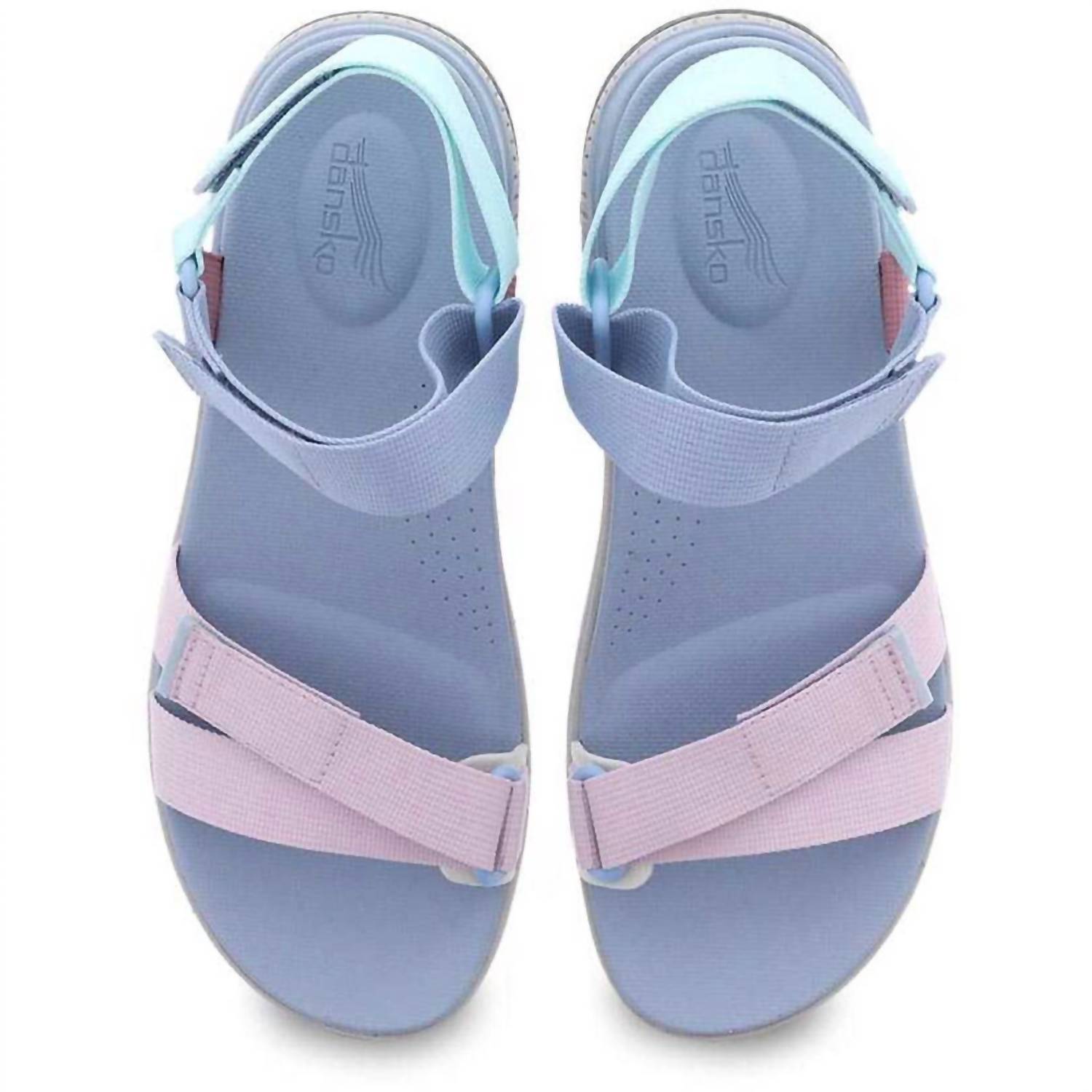 Dansko - Racquel Casual Sandals - blue - sandals - shoes