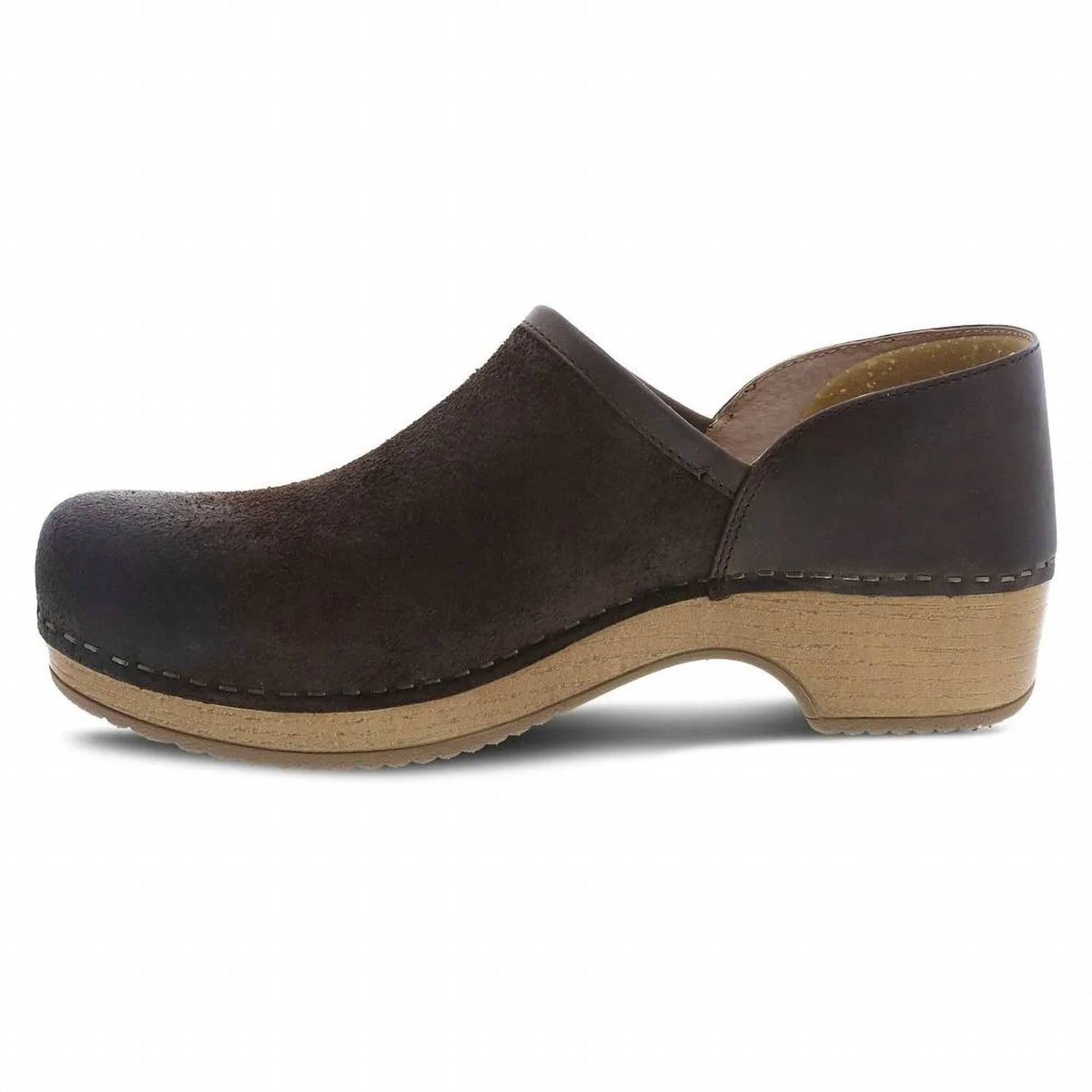 Dansko - Women's Brenna Burnished Suede Clog