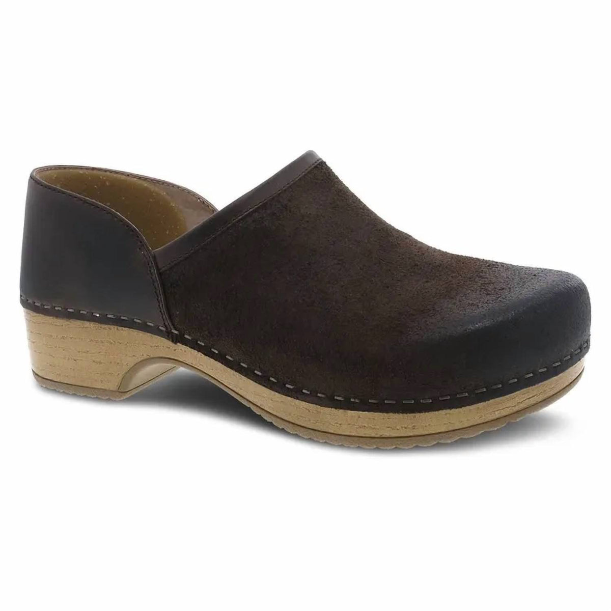 Dansko - Women's Brenna Burnished Suede Clog