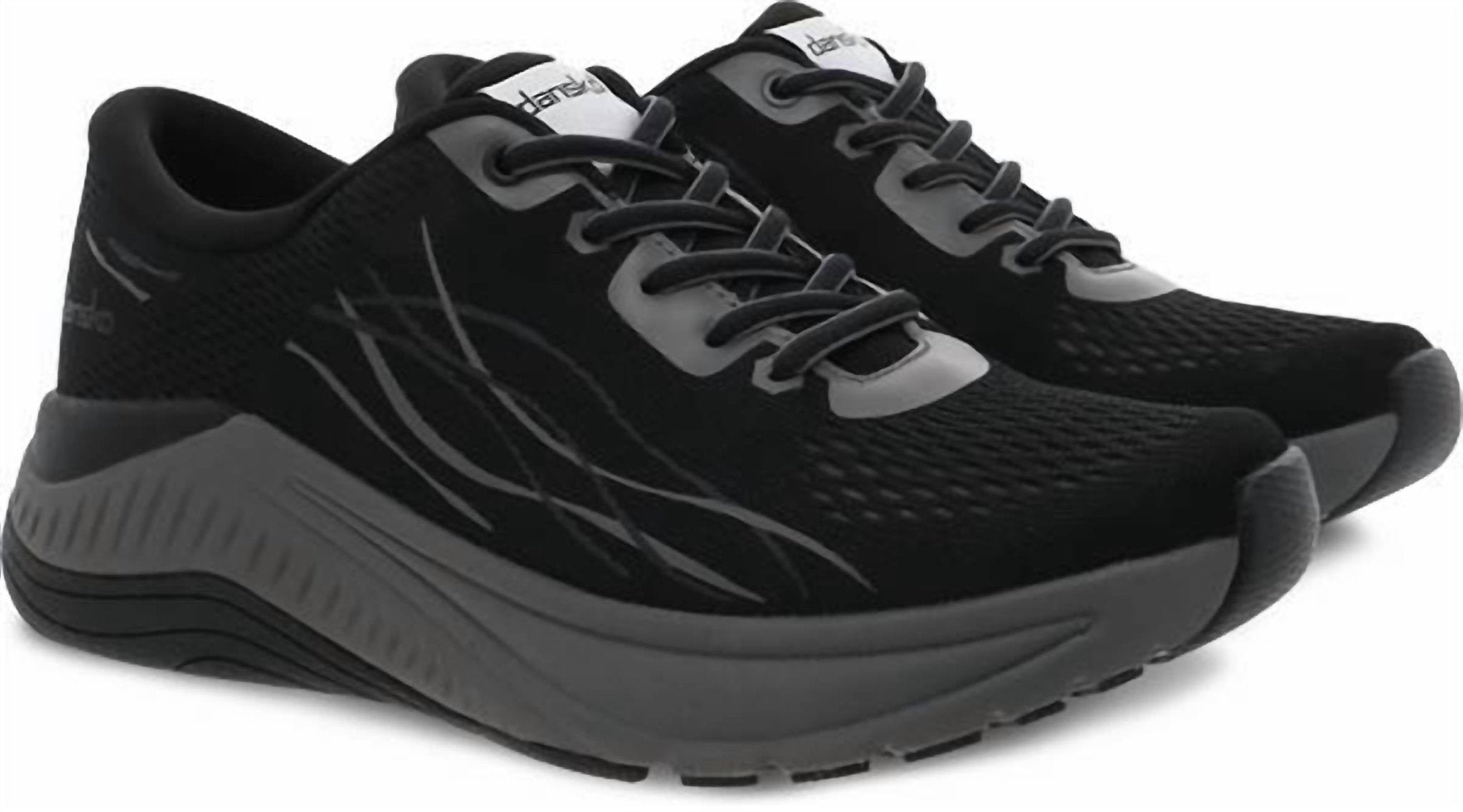 Dansko - Women's Pace Walking Sneakers - Wide - black - outletdeals - shoes