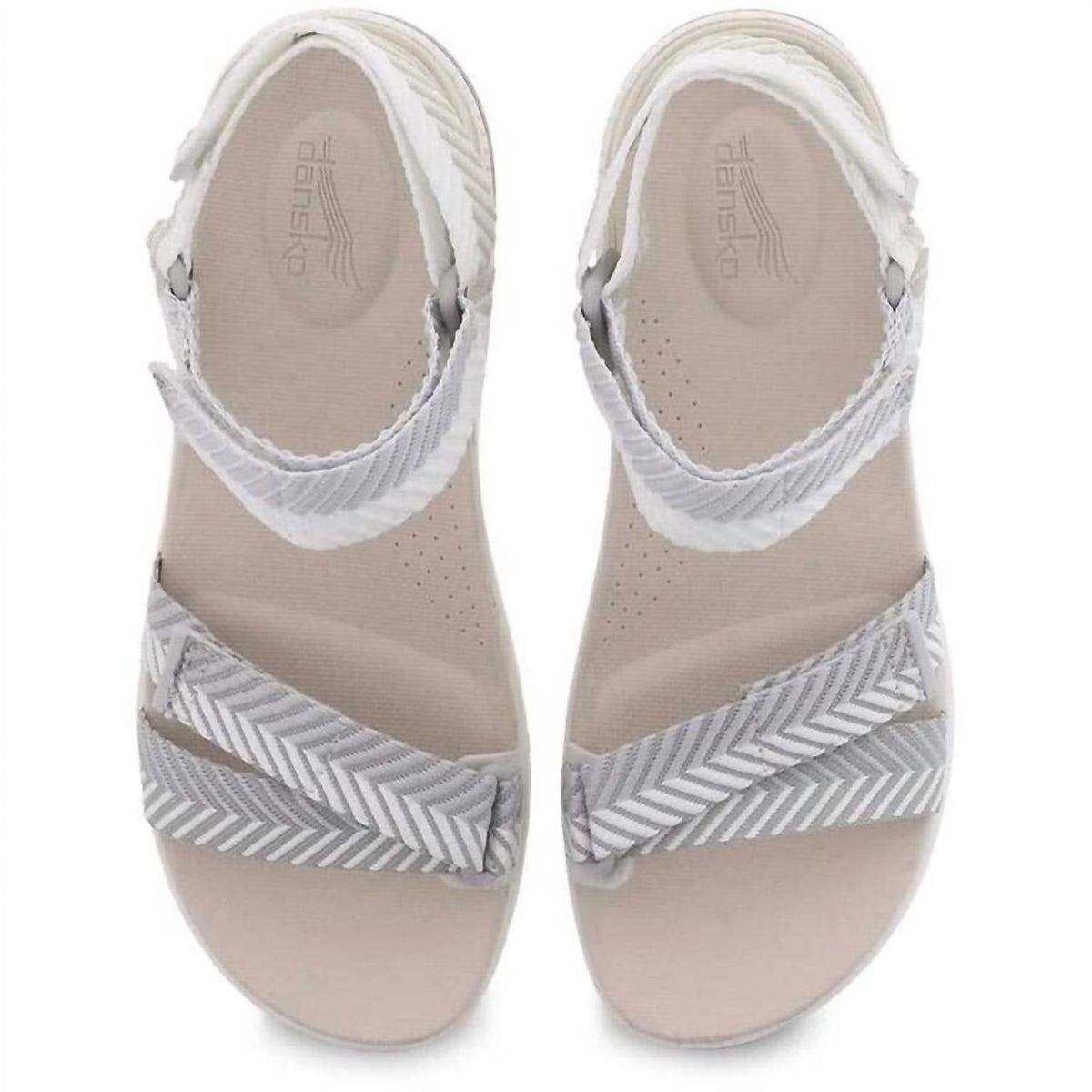 Dansko - Women's Racquel Casual Sandals - sandals - shoes - white