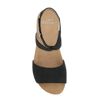 Dansko - Women's Rafferty Ankle Strap Sandal - black - leather - sandals