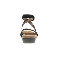 Dansko - Women's Rafferty Ankle Strap Sandal - black - leather - sandals