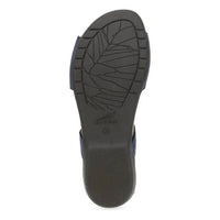 Dansko - Women's Rafferty Ankle Strap Sandal - blue - leather - sandals