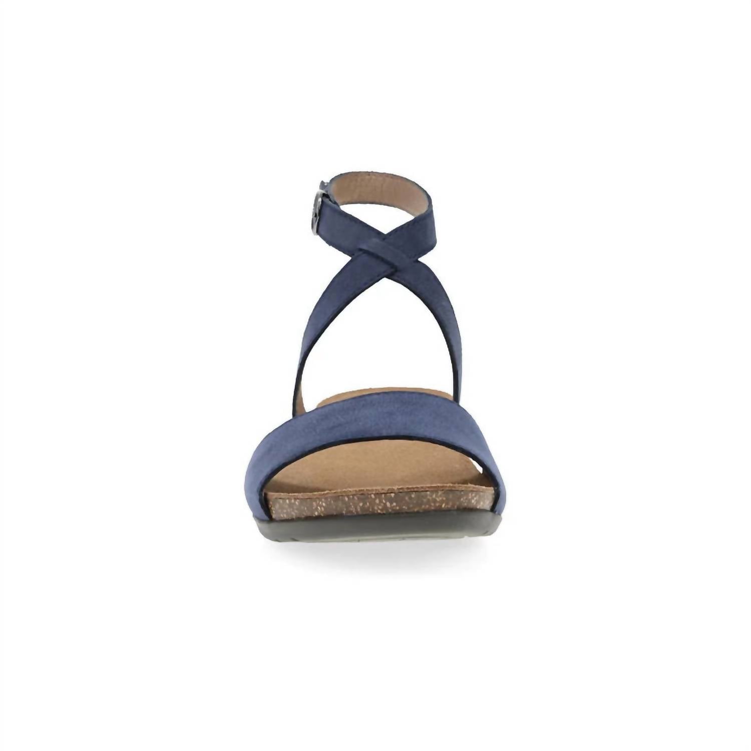 Dansko - Women's Rafferty Ankle Strap Sandal - blue - leather - sandals