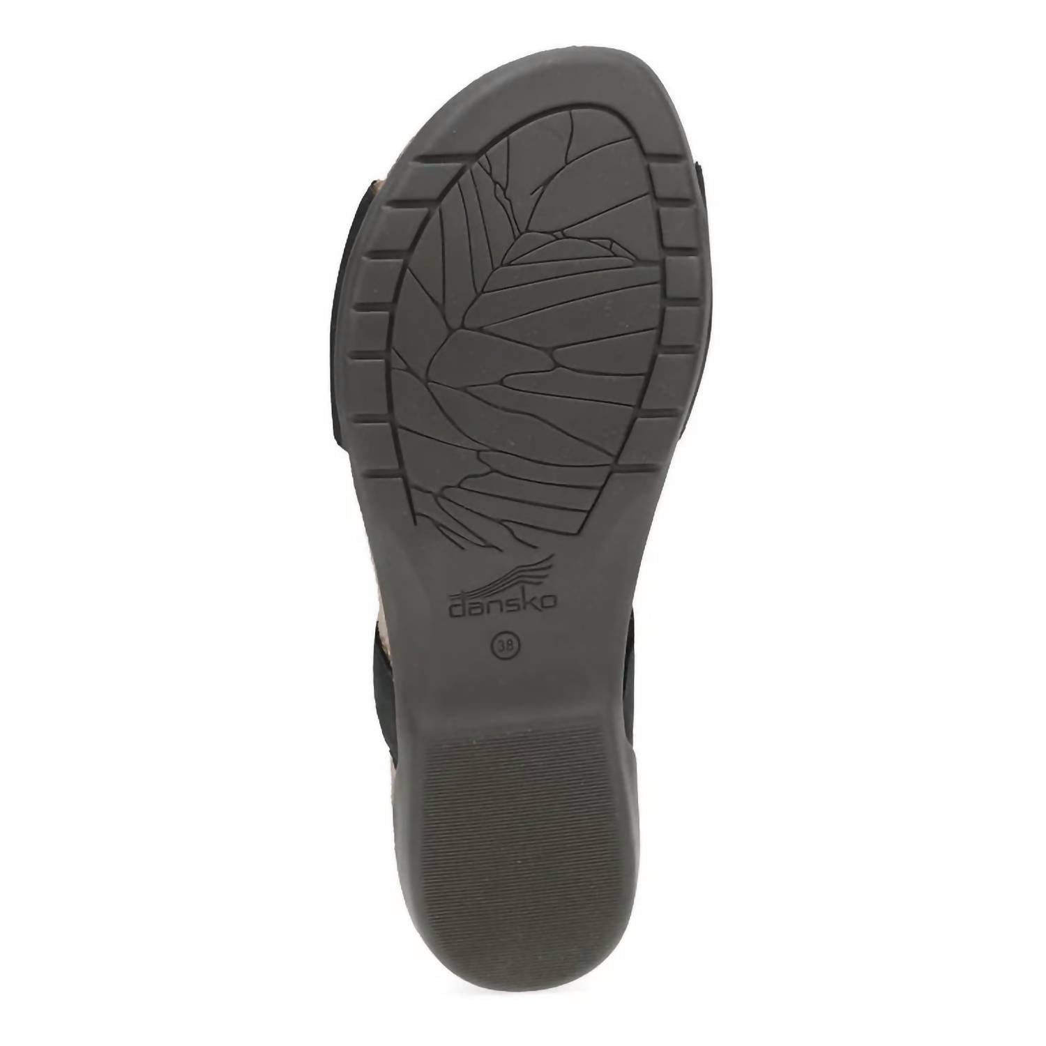 Dansko - Women's Rafferty Ankle Strap Sandal - black - leather - sandals