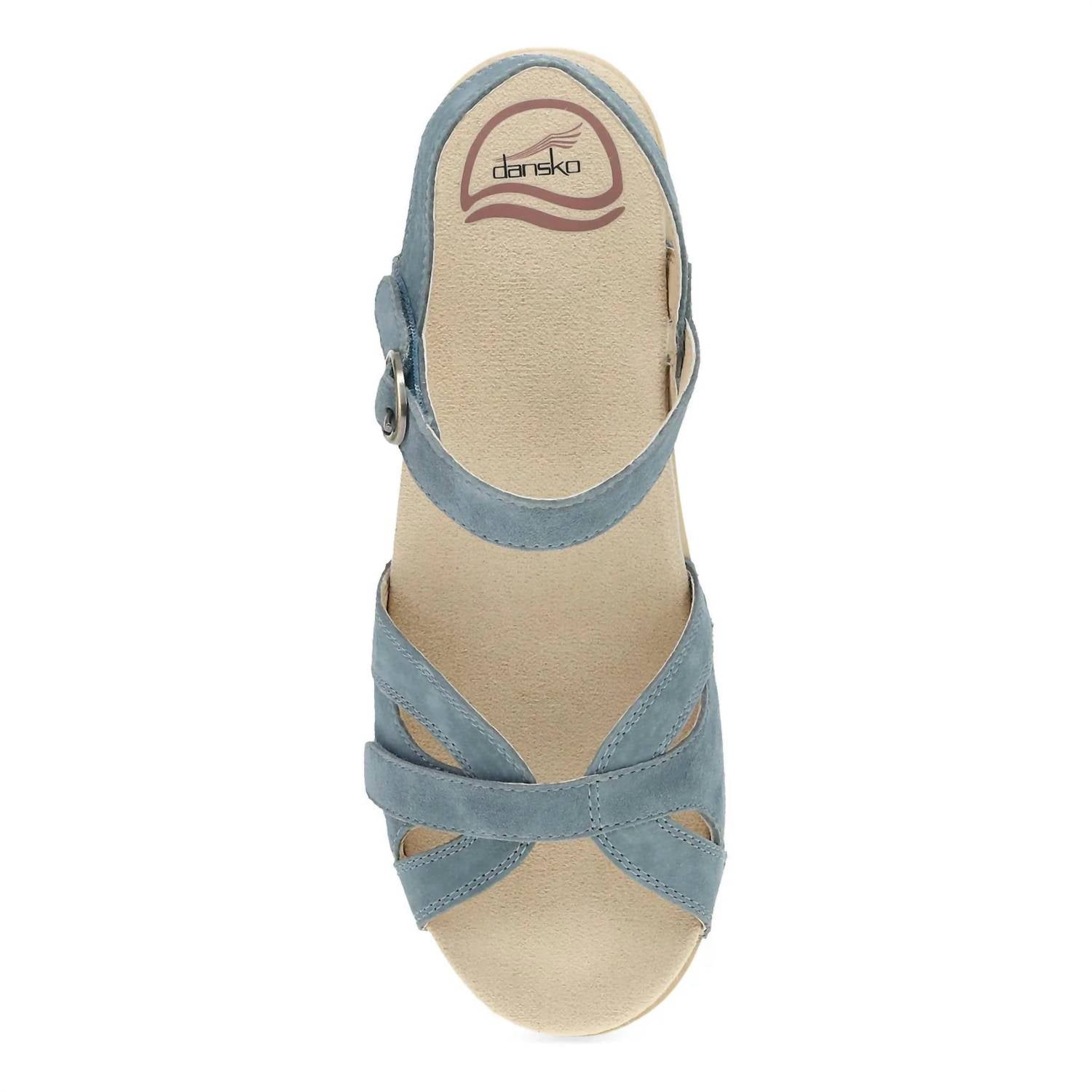 Dansko - Women's Season Sandal - blue - sandals - shoes