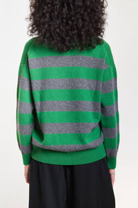 &Daughter - Edith Stripe Polo Top