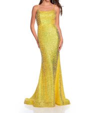 Dave & Johnny - Dreamy Prom Dress - clothing - dresses - patterned