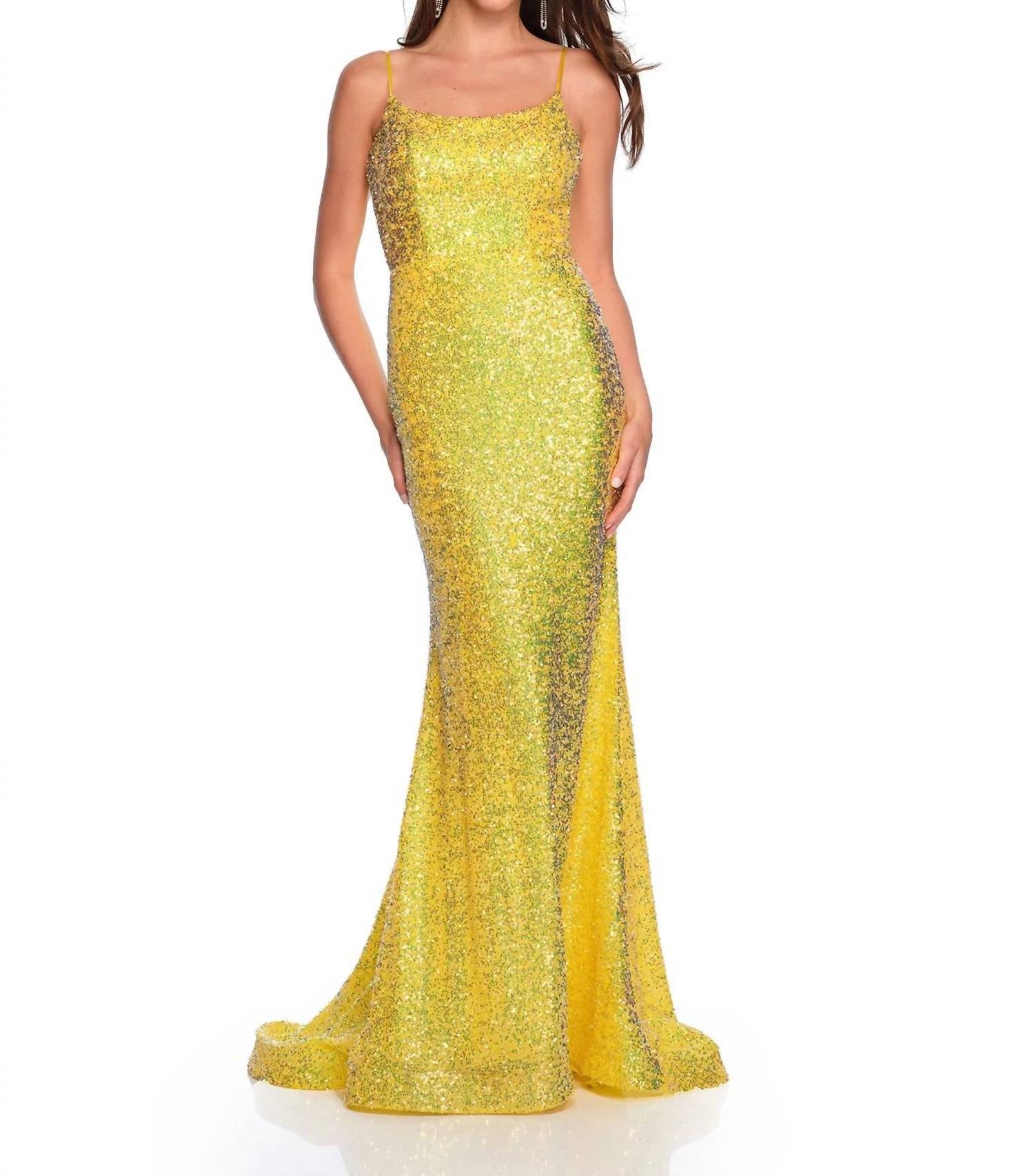 Dave & Johnny - Dreamy Prom Dress - clothing - dresses - patterned