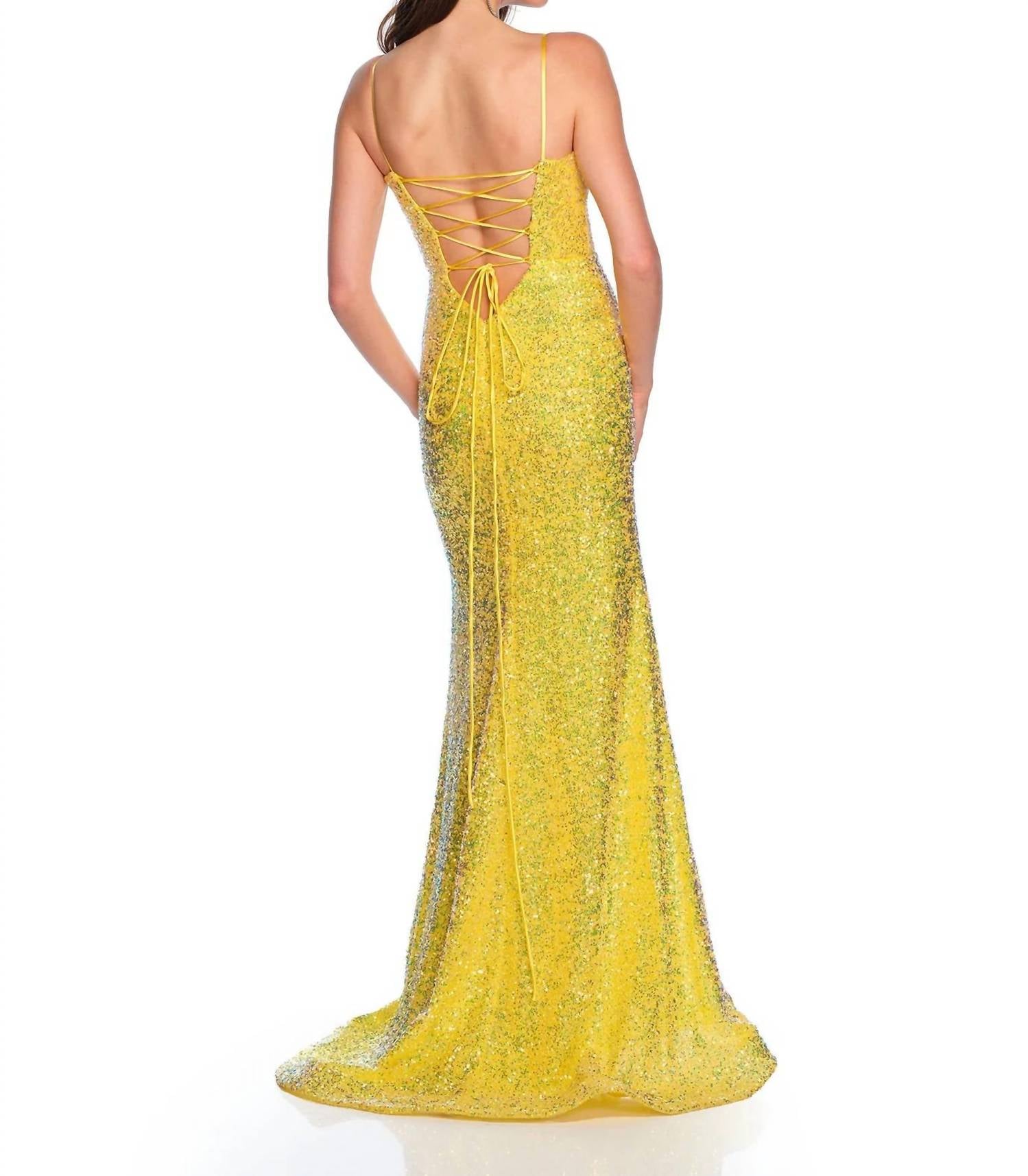 Dave & Johnny - Dreamy Prom Dress - clothing - dresses - patterned
