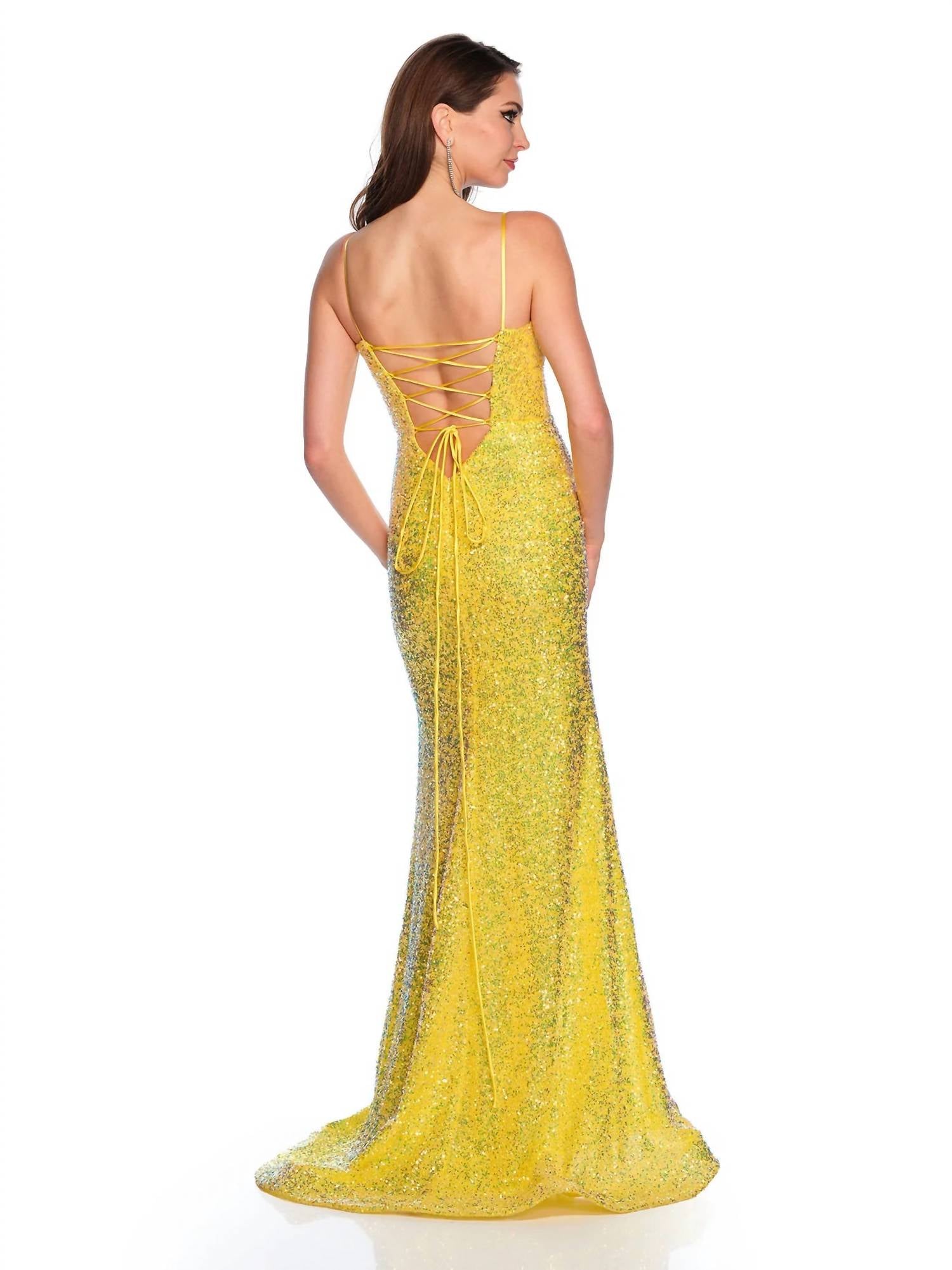 Dave & Johnny - Dreamy Prom Dress - clothing - dresses - patterned