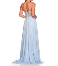 Dave & Johnny - Sexy Formal Prom Dress - blue - clothing - dresses