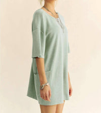 Davi & Dani - Acid Wash Romper