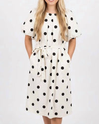 Davi & Dani - Polka Dot Hottie Dress