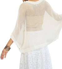 Davi & Dani - Send a Message Mesh Sweater